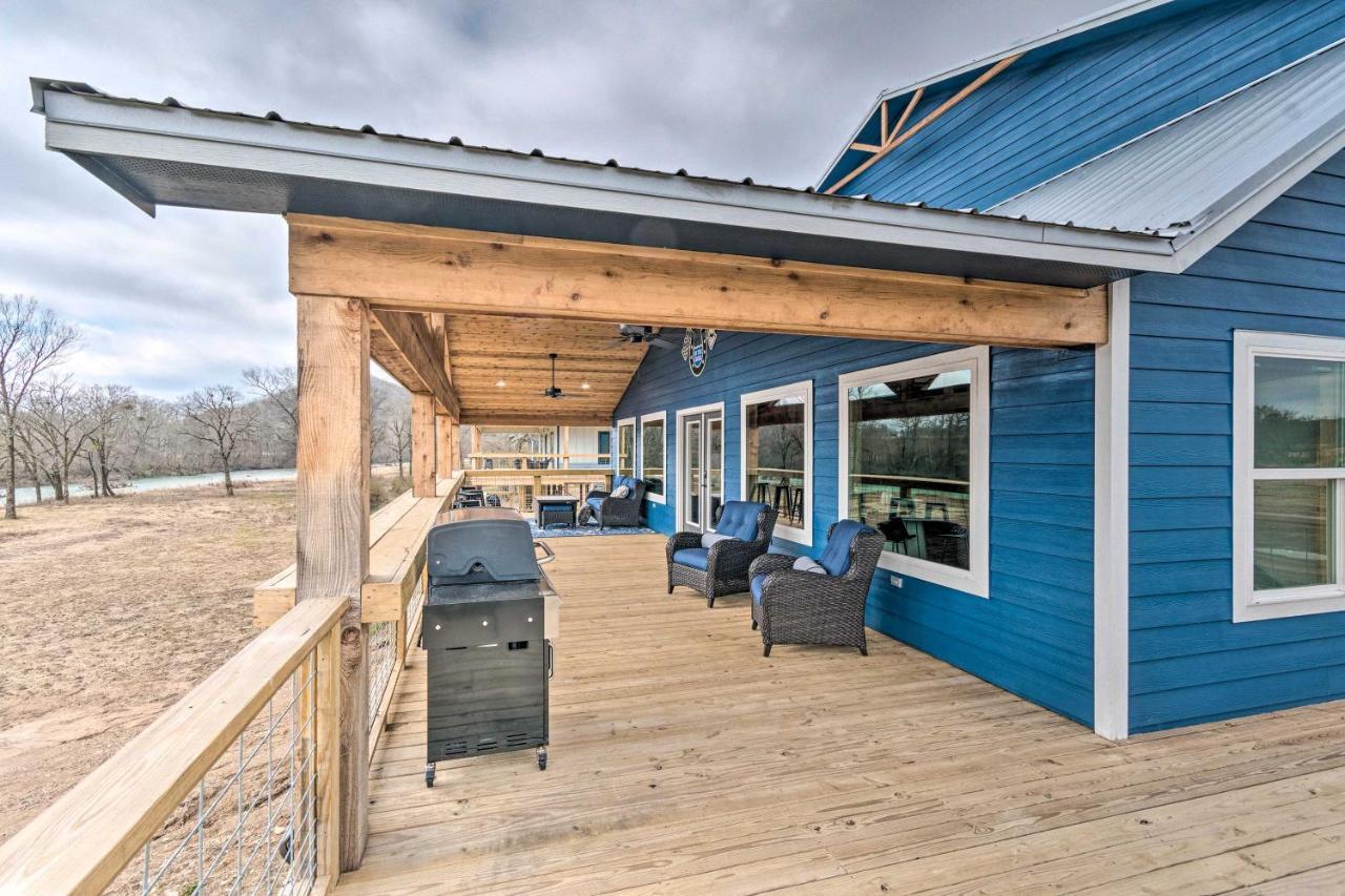 Upscale Riverfront Home With Beach And Fire Pit! Glenwood Exterior foto
